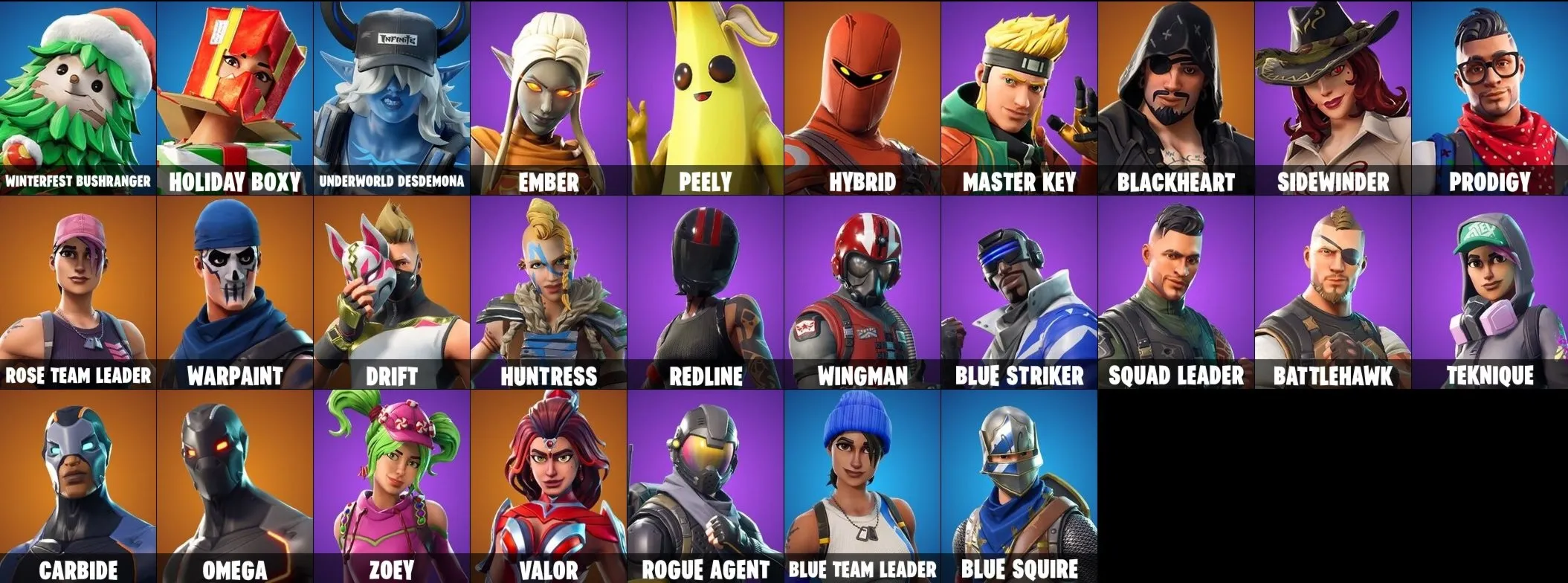 FORTNITE 26+ СКИНОВ АКК |OG BLUE SQUIRE| |SAVE THE WORLD| |PEELY| + ПОЧТА - irongamers.ru