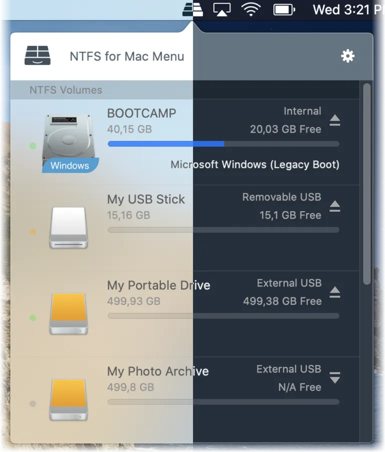 Paragon NTFS для Mac официальный ключ активации