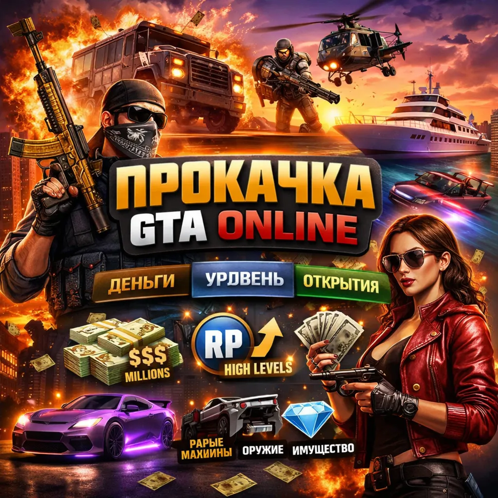 ПРОКАЧКА GTA ONLINE НА ПК | ДЕНЬГИ | УРОВЕНЬ | LEGACY/ENHANCED