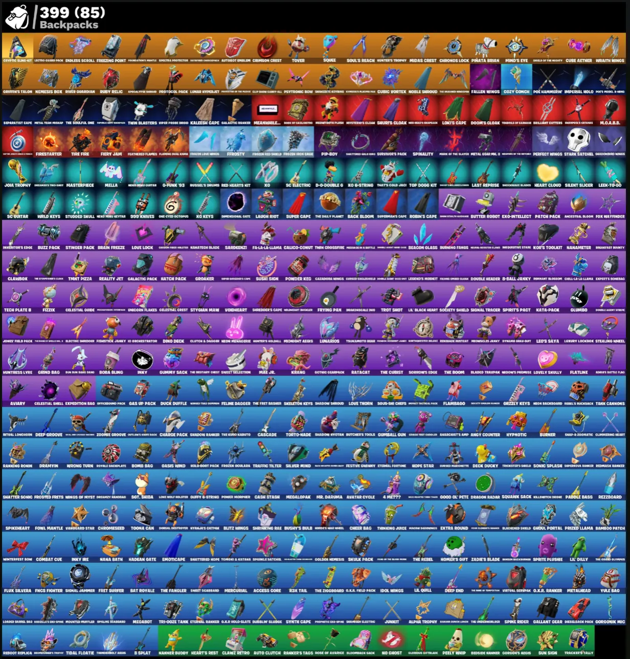 FN (ВСЕ ПЛАТФОРМЫ) 311 скинов (34 платных) | ПОЛНЫЙ ДОСТУП
