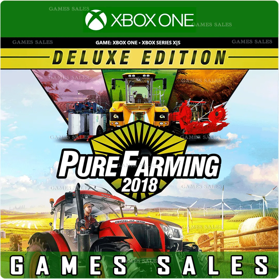 ✅ ❤ ️PURE FARMING 2018 DIGITAL DELUXE EDITION❤ ️XBOX ONE|XS🔑 КЛЮЧ✅ 