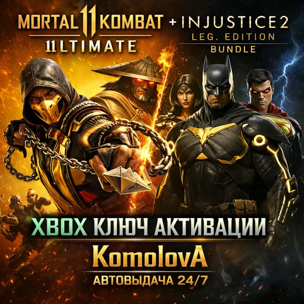 🌍 Mortal Kombat 11 Ultimate + Injustice 2 Leg. Edition Bundle XBOX КЛЮЧ🔑 