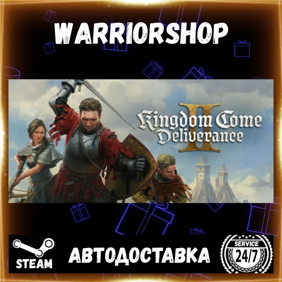 Kingdom Come: Deliverance II Выбор Региона Стим STEAM GIFT АВТО 24/7 ГАРАНТИЯ