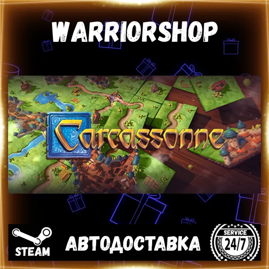 Carcassonne - Tiles & Tactics Выбор Региона Стим STEAM GIFT АВТО 24/7 ГАРАНТИЯ
