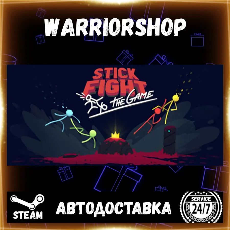 Stick Fight: The Game Выбор Региона Стим STEAM GIFT АВТО 24/7 ГАРАНТИЯ
