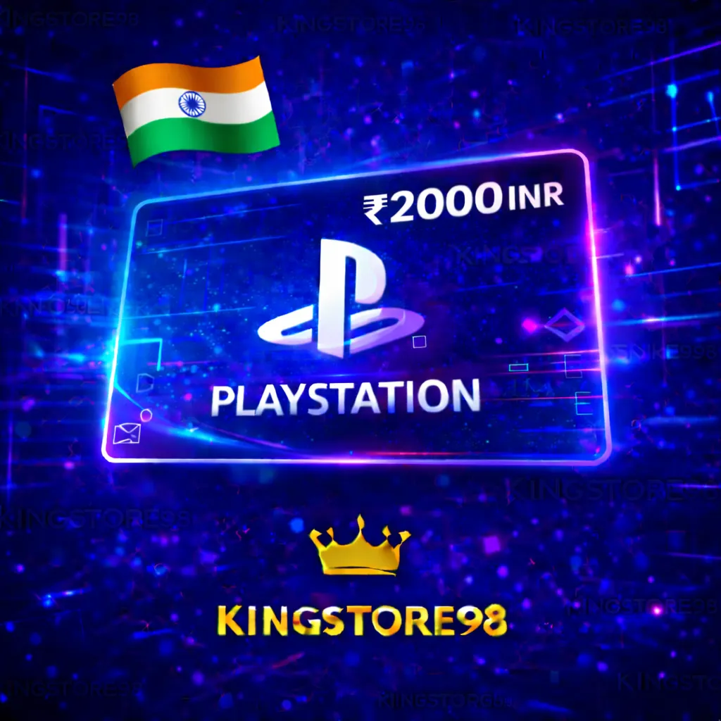 💎 🔰 Playstation Network 2000 INR Gift Card💳 0%💎 