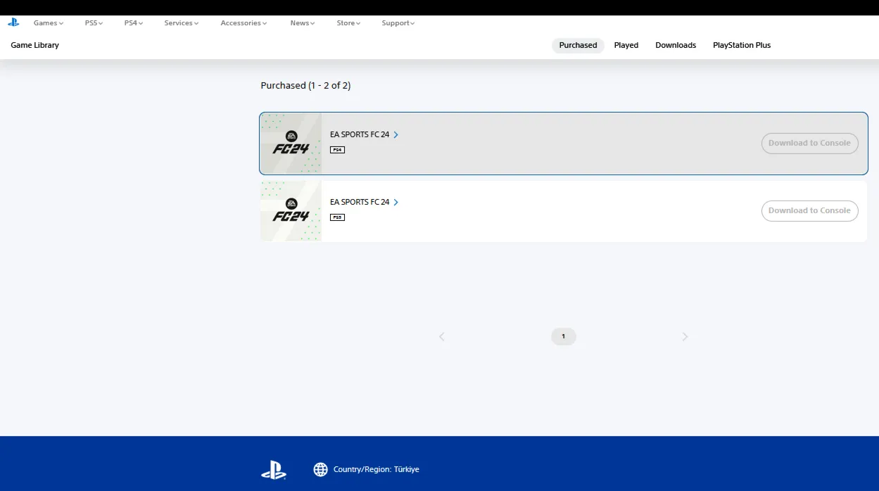 EA SPORTS FC 24 + ТУРЕЦКИЙ 🇹 🇷 АККАУНТ PLAYSTATION - АВТОВЫДАЧА