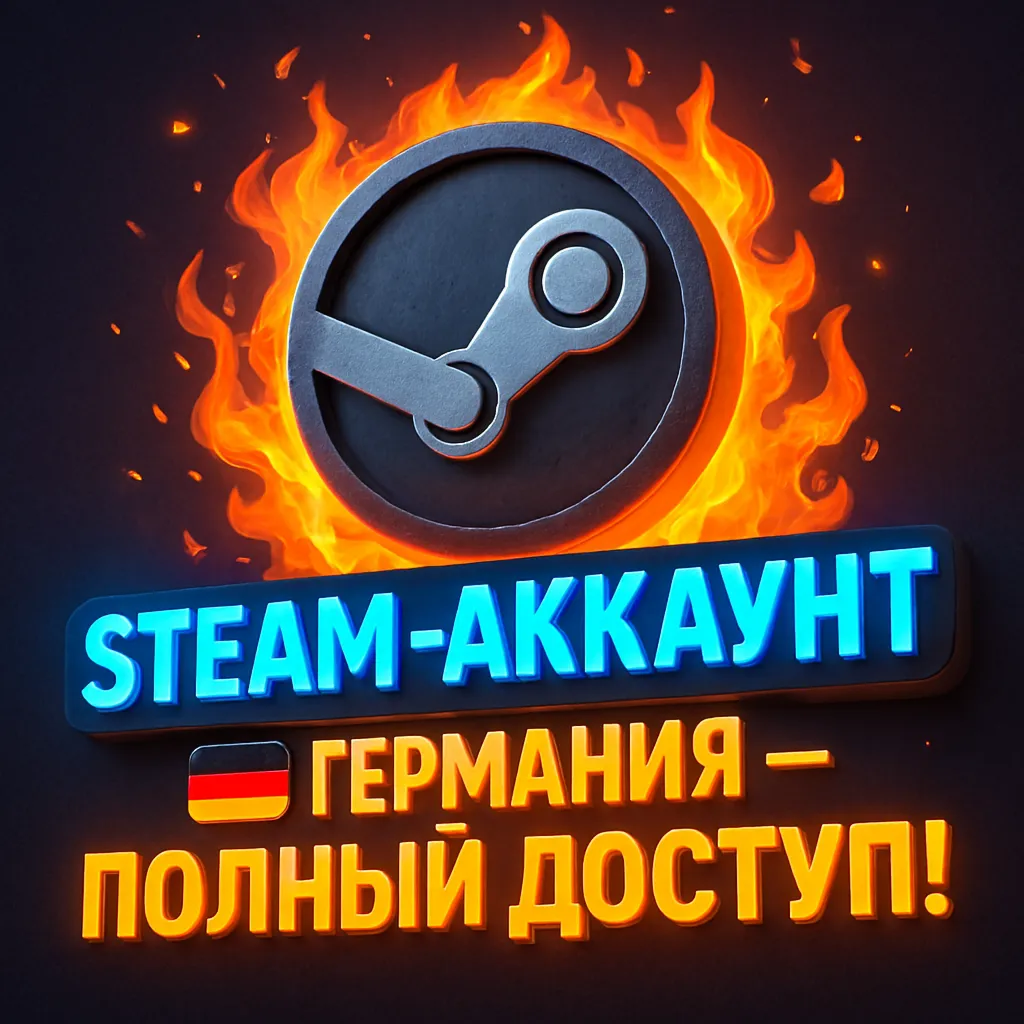 Аккаунты Steam (Германия) — Полный доступ