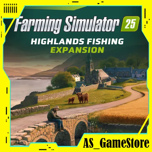 ⚫ ️Farming Simulator 25 - Highlands Fishing Expansion | ПК Epic Games EGS