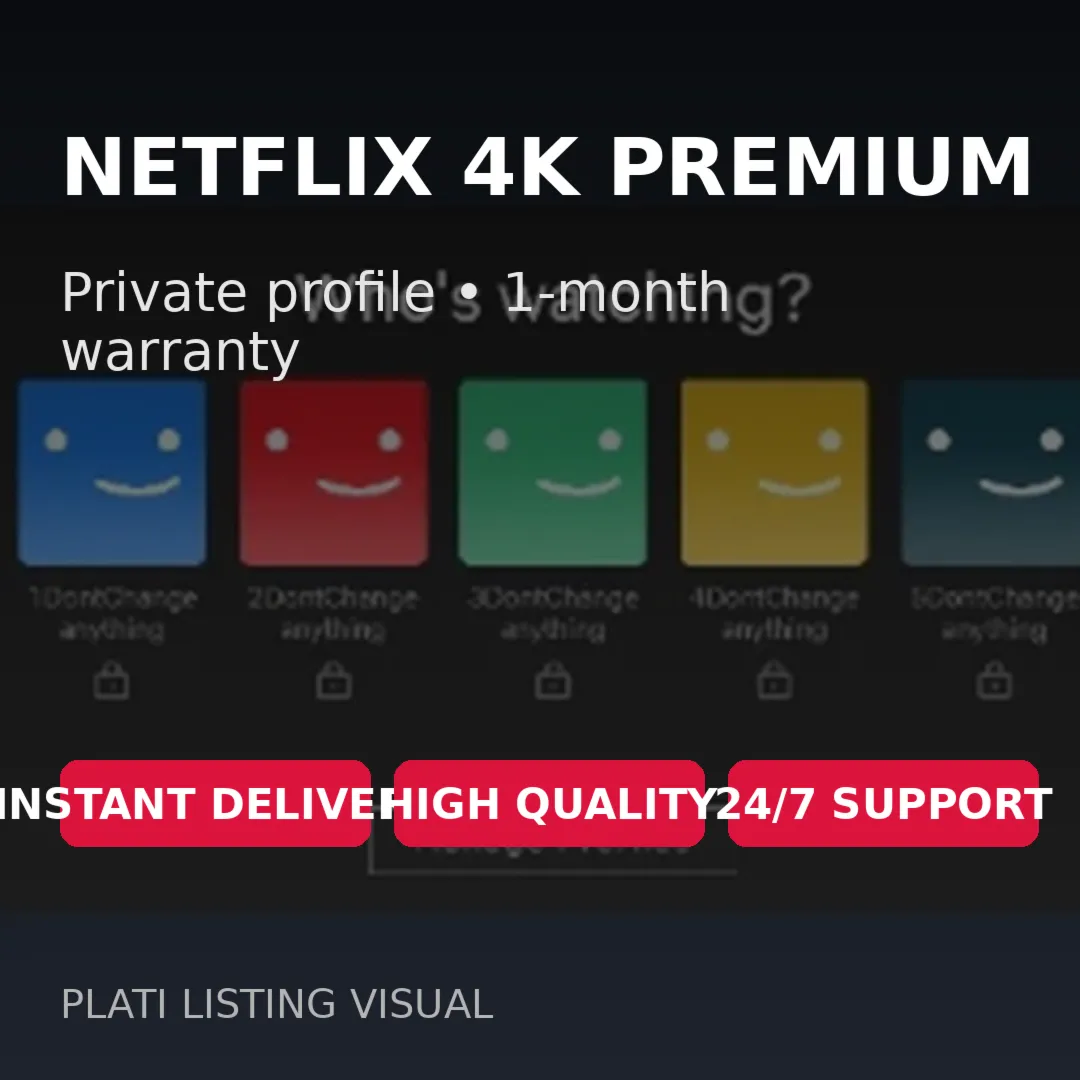 Аккаунт Netflix Premium Ultra HD на 1 месяце 4k - irongamers.ru