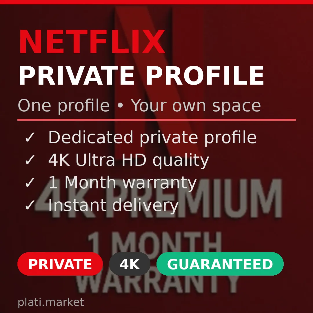 Аккаунт Netflix Premium Ultra HD на 1 месяце 4k - irongamers.ru
