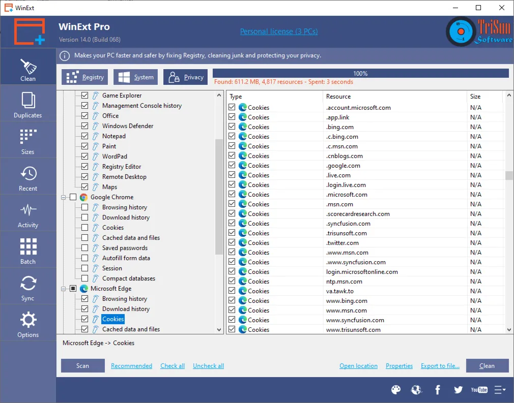 TriSun WinExt Pro v30.0 | Лицензия на 1 год | 1 ПК (Windows) - irongamers.ru