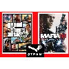 Купить GTA 5 + MAFIA 3 - STEAM (Region Free) (ГТА5+ МАФИЯ 3)