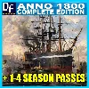 Купить ・ANNO 1800・COMPLETE・ВСЕ 1-4 SEASON PASS・UBISOFT・