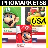 Купить ⭐ ️🇺🇸Nintendo eShop Gift Card КОД 10-500$ США USA / US