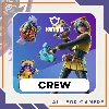 Купить 💠 FORTNITE CREW 1 МЕСЯЦ ✦ Боевой Пропуск+1000 В-Баксов+ 🎁