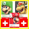 Купить ⭐ ️ВСЕ КАРТЫ ⭐ 🇨🇭Nintendo eShop Gift Card 20 - 210 CHF