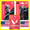 Купить ⭐ ️ ВСЕ КАРТЫ ⭐ 🇺🇸 Valorant Points 5-250 USD (NA)