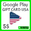 Купить ✅ Google Play Gift Card 5$ USD USA🇺🇸 АВТО ВЫДАЧА 24/7