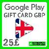 Купить 🟢 Google Play Gift Card 25 GBP UK United Kingdom АВТО