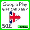 Купить 🟢 Google Play 🟢 Gift Card 50 GBP (UK) 🌏 United Kingdom