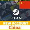 Купить ⭐ ️ ✅ Новый аккаунт Steam (🇨🇳 КИТАЙ) +СМЕНА ПОЧТЫ+БОНУС