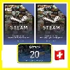 Купить ⭐ ️СТИМ КАРТЫ ⭐ 🇨🇭 Швейцария STEAM GIFT КОД CHF
