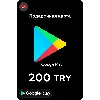 Купить 🎮 Google Play Подарочная карта 200 TL 💳 24/7 🕑