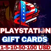 Купить PSN 1/10/25/50/100 США ПОДАРОЧНАЯ КАРТА КОД PLAYSTATION