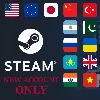 Купить Изменить регион Steam ТОЛЬКО ДЛЯ НОВЫХ аккаунтов Steam