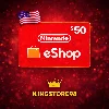 Купить 💎 Карта пополнения Nintendo eShop 50$ USA США 🍄 💎