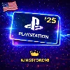 Купить 💎 Подарочная PSN карта PlayStation Network 25$ 🎮 (USA) 💎