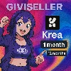Купить 🎨 🧠 Krea AI 🖥 ️ Basic / Pro / Max 🔁 ПРОДЛЕНИЕ