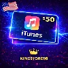 Купить 🍏 🇺🇸 Подарочная карта Apple iTunes 50 USA 🇺🇸 🍏