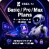 Купить План Krea AI Basic/Pro/Max, 1 месяц