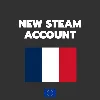 Купить STEAM ФРАНЦИЯ новый аккаунт