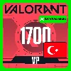 Купить VALORANT 1700 VP ТУРЦИЯ КАРТА ПОПОЛНЕНИЯ | АВТО 24/7