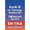 Купить 🚀 Apple ID Европа — UK, DE, RU | Full Access, No 2FA 🔒
