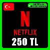 Купить АВТО Карта пополнения Netflix 250 TL ТУРЦИЯ 24/7