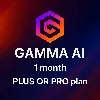 Купить GAMMA.APP AI PLUS | PRO ПОДПИСКА | БЕЗ ВХОДА
