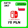 Купить АВТО КАРТА ПОПОЛНЕНИЯ Nintendo eShop 70 PLN ПОЛЬША 24/7