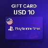 Купить Карта PlayStation (PSN) 10 USD (Долларов) США