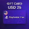 Купить Карта PlayStation (PSN) 25 USD (Долларов) США