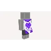 Купить Майнкрафт Плащ Фиолетовое Сердце Java и Bedrock