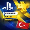 Купить PS Plus TR 🇹🇷 Essential / Extra / Deluxe | 1–12 месPS