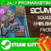 Купить ️ВСЕ СТРАНЫ+РОССИЯ SCUM Squad Emblem Pack STEAM GIFT