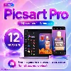 Купить Picsart Pro | 12 месяцев | Собственное | Мгновенное [включая модели VEO 3 + Seedance]