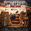 Купить 🍏 Карта пополнения Apple - USD (ДОЛЛАРЫ) (США)
