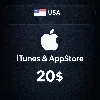Купить 🍎 Подарочная карта Apple iTunes (USA) 20$