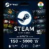Купить STEAM WALLET TOP-UP 150 - 5000 INR(Rupee) INDIA